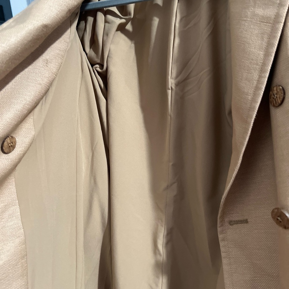 Valentina Shah Camel -Beige Blazer / Jacket Size 4 - Picture 11 of 11